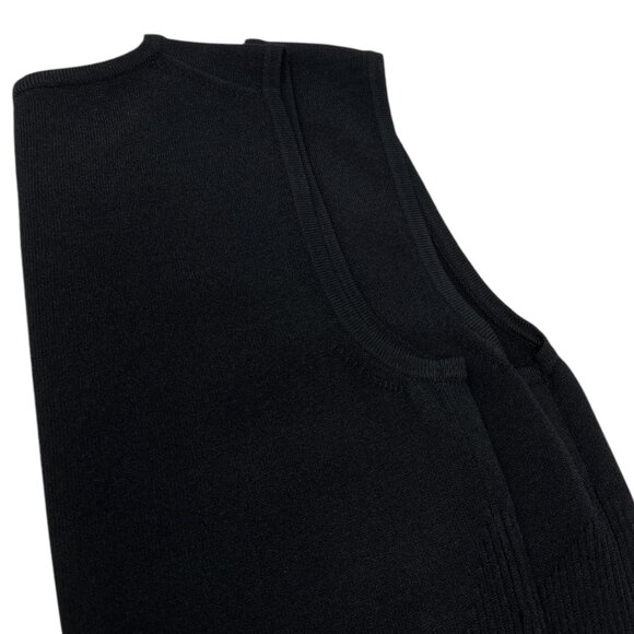 CHANEL Vintage 05P CC Logo Summer Knit Tank Top #38 Rib Round Neck [105407] - Picture 6 of 10